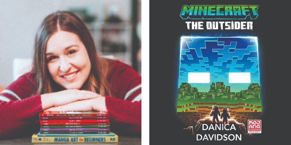 Portrait and work of Danica Davidson